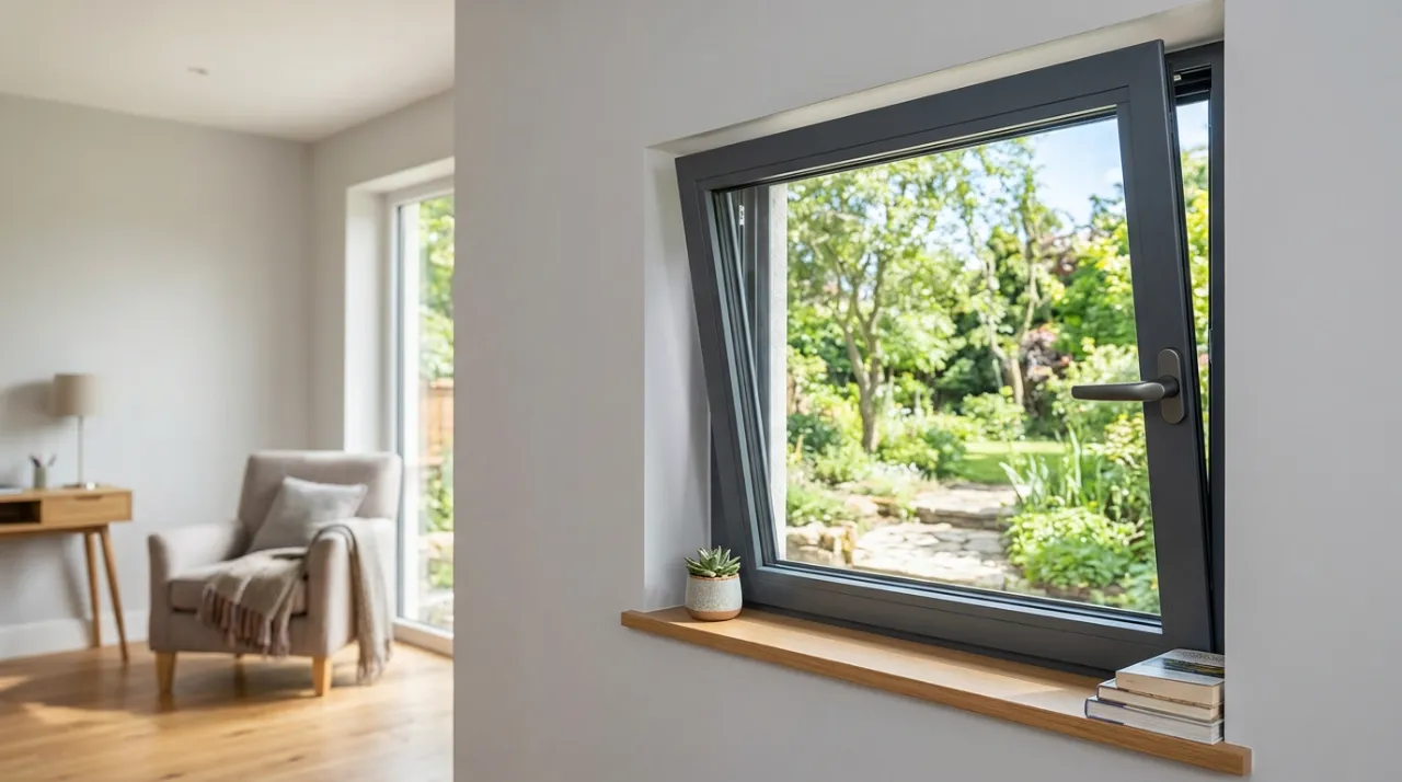 aluminium tilt and turn window