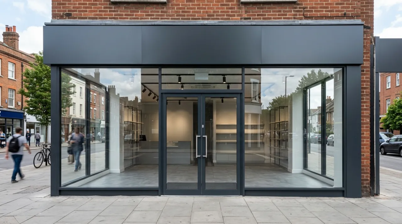 glass shopfront