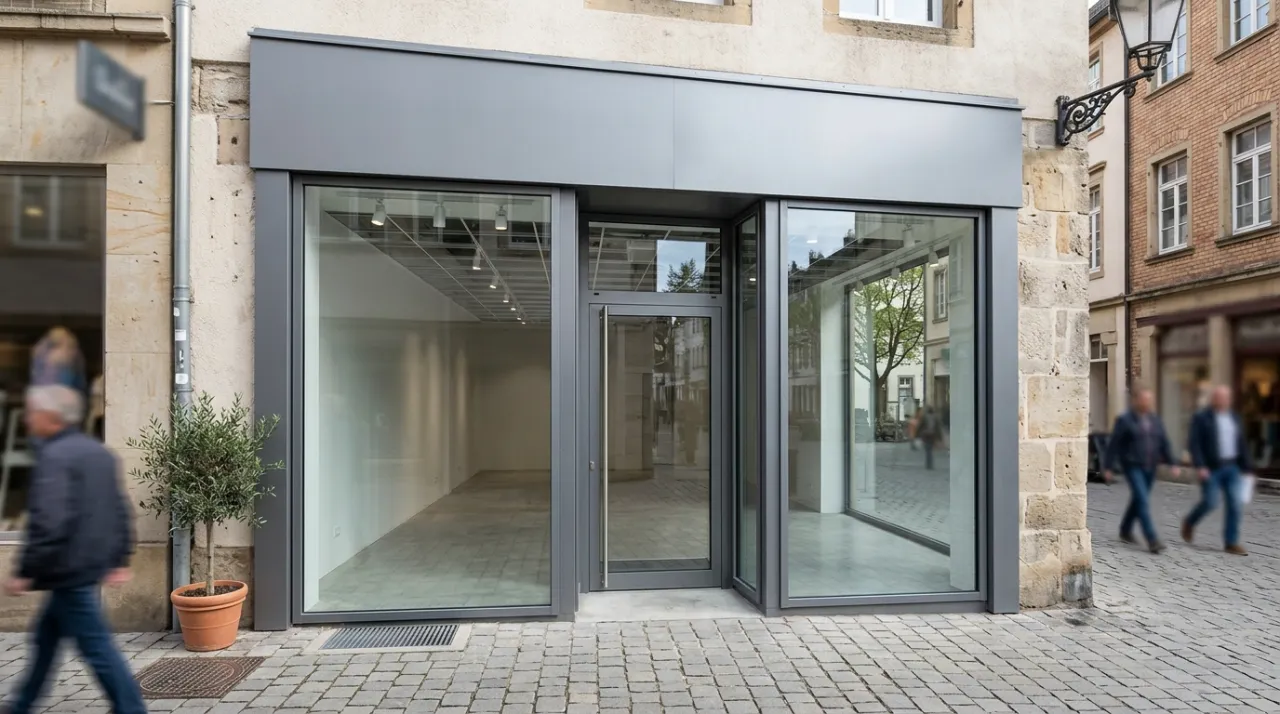 glass shopfront