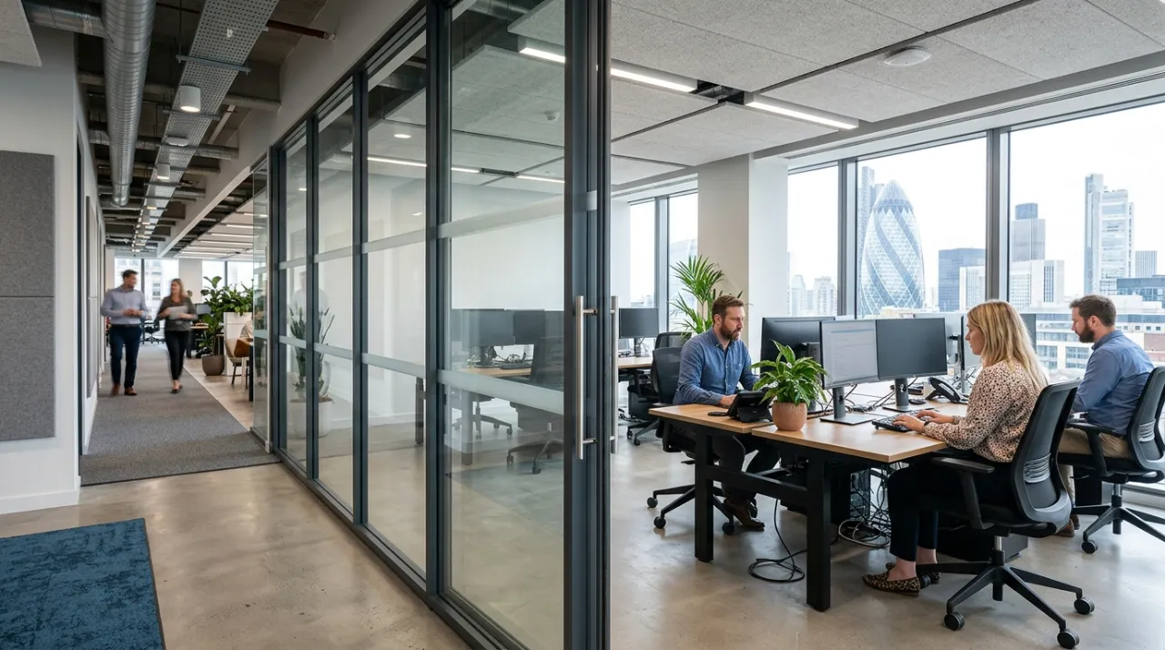 glass office screen