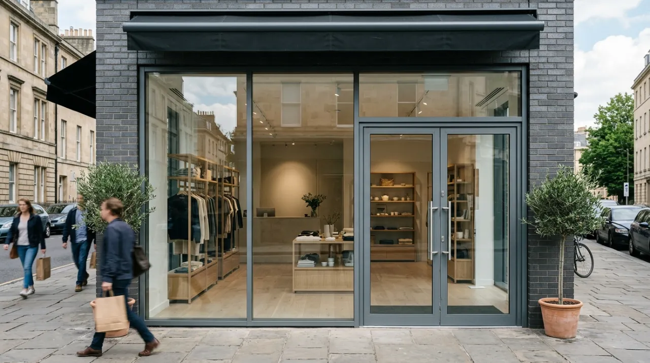 glass shopfront
