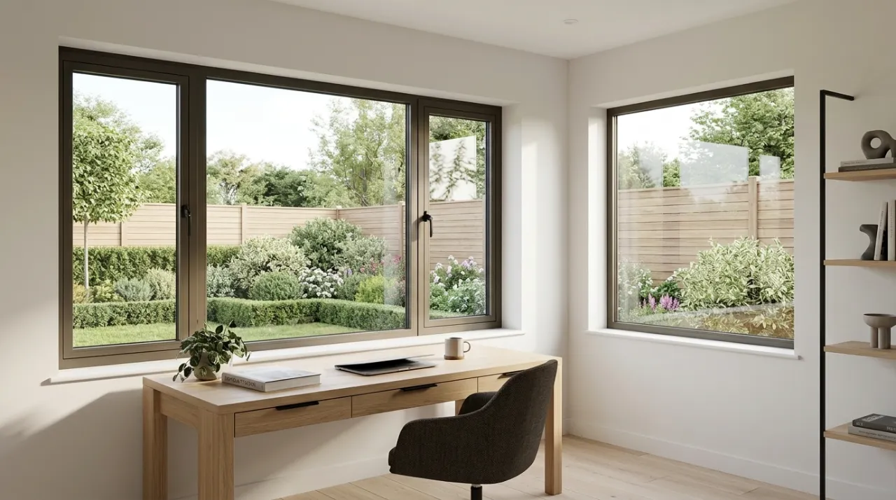 flush casement window
