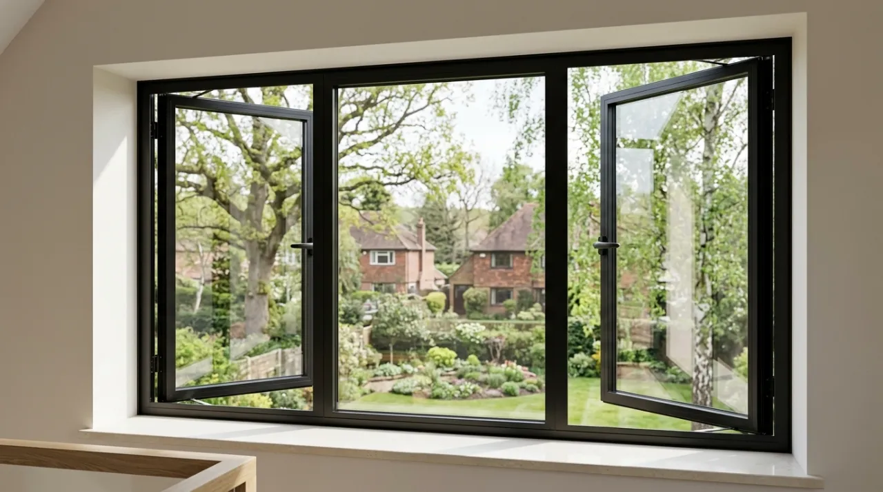 flush casement window